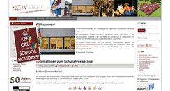 Desktop Screenshot of kgw-web.de