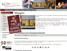 Tablet Screenshot of kgw-web.de